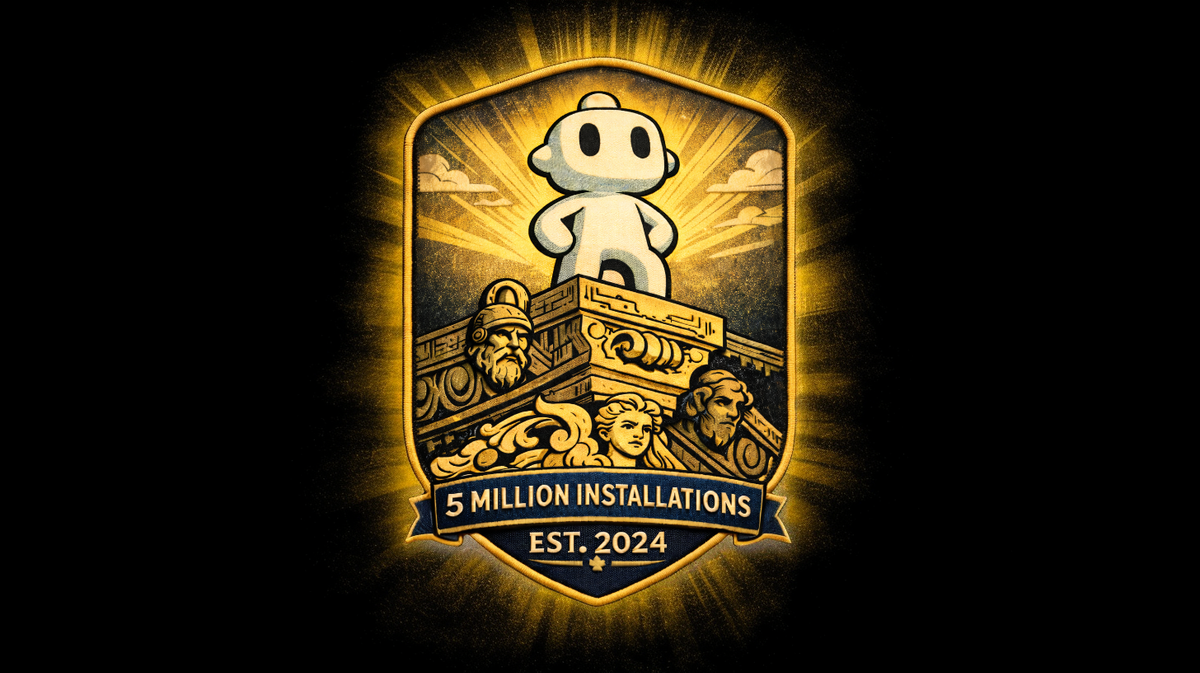 5M installs, $1M Open Source Grant program, and the story of how we got here